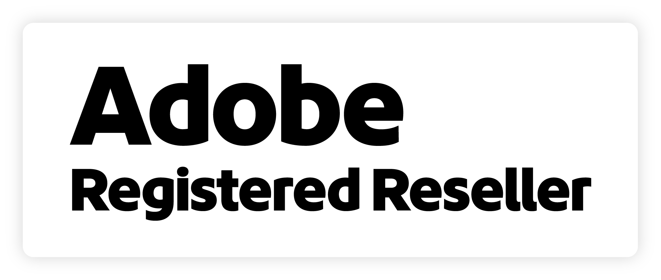 Adobe Registered Reseller